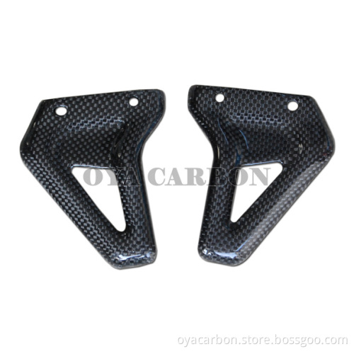 Carbon Fiber Autobike Rear Heel Plates Parts for Ducati Monster SxR